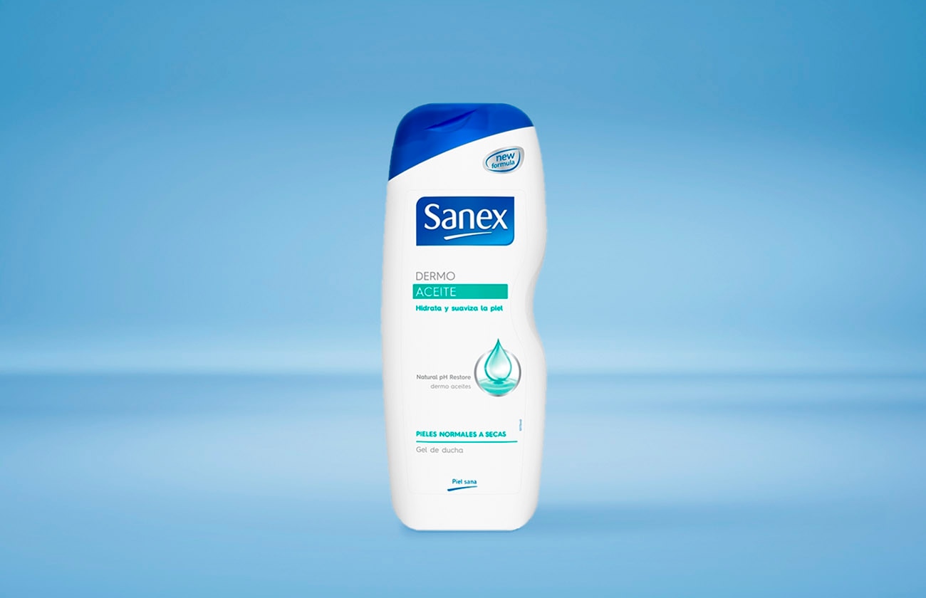 Sanex Dermo moisturing shower gel