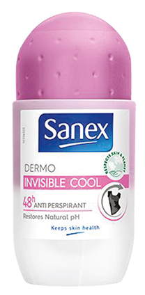 Sanex Dermo Invisible Cool Roll On - 50ml Sanex Dermo Invisible Cool Roll On - 50ml
