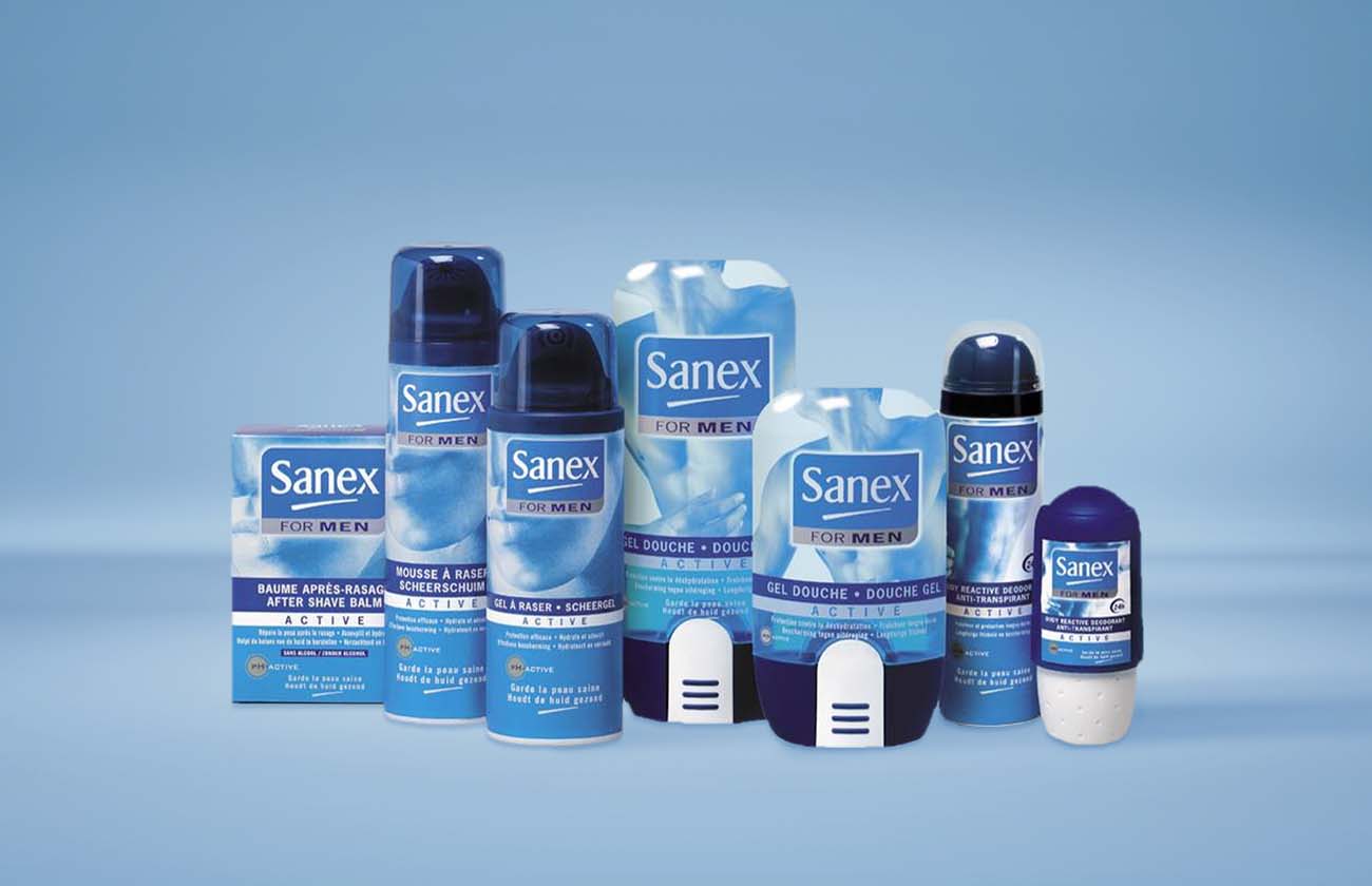 Sanex men products