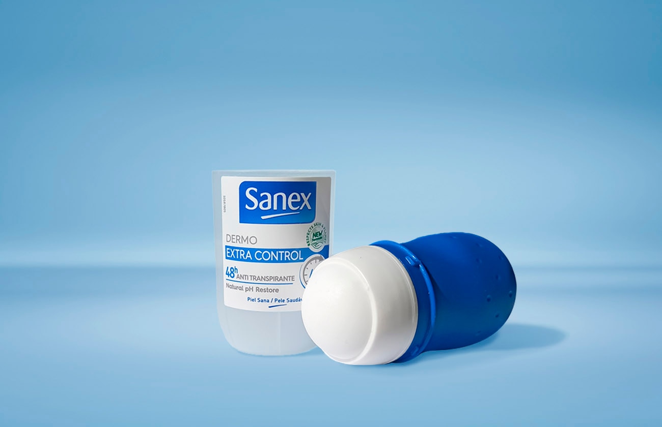 An old Sanex deodorant 