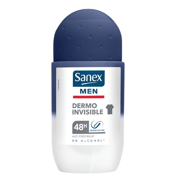 Sanex Men Dermo Invisible Deodorant - 50ml