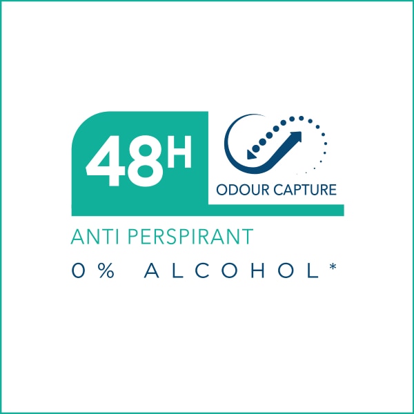 48h anti perspirant odour capture