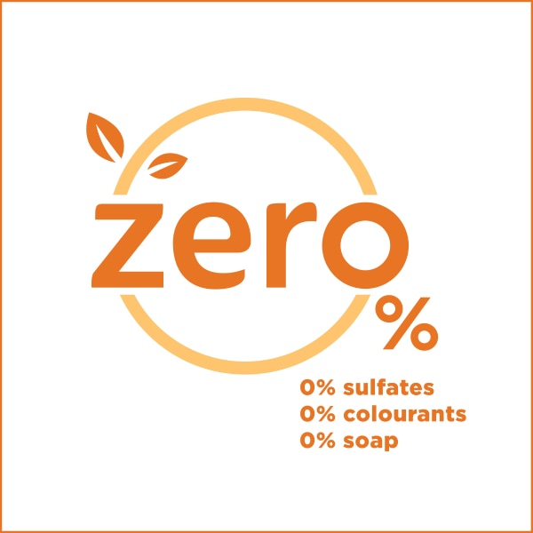 zero sulfates colourants soaps