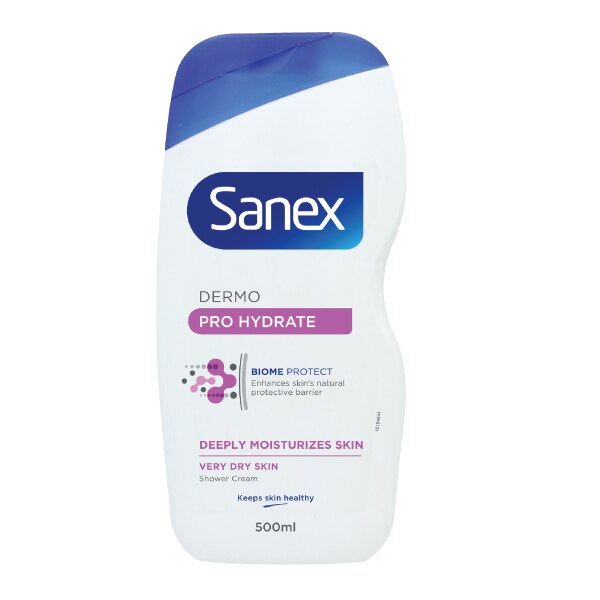 Sanex Dermo Pro Hydrate Biome Protect Bath & Shower Cream - 500ml