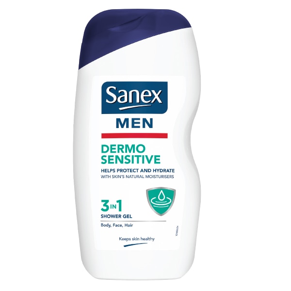 Sanex Men Dermo Sensitive Skin Bath & Shower Cream - 500ml