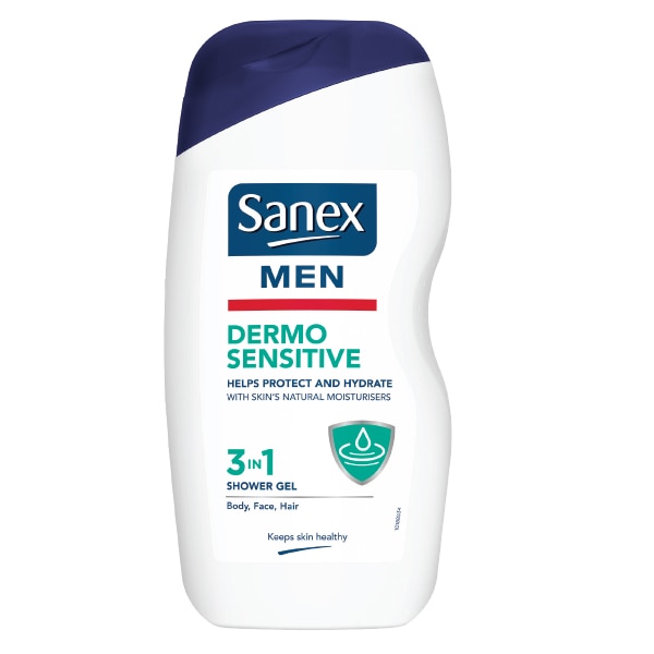 Sanex Men Dermo Sensitive Skin Shower Gel Sanex