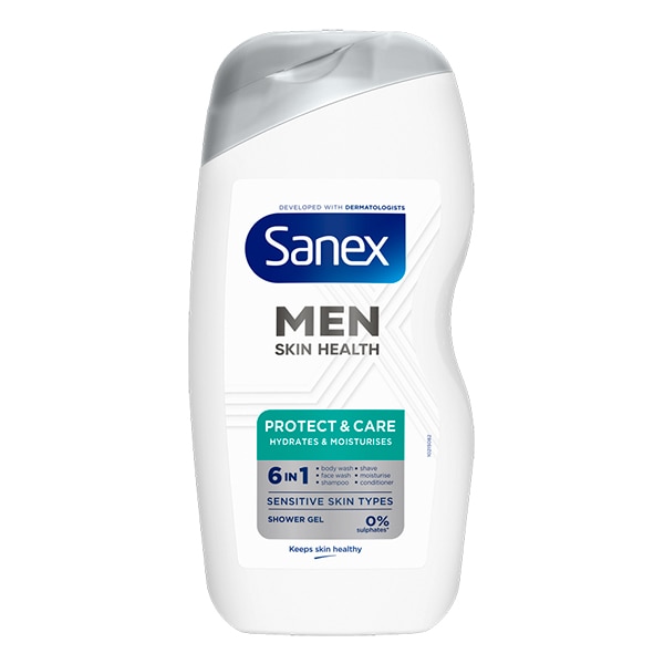 Sanex Men Skin Health Protect & Care Shower Gel - 500ml