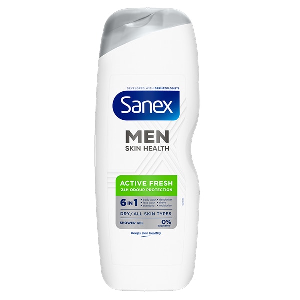 Sanex Men Skin Health Active fresh Shower Gel - 750ml