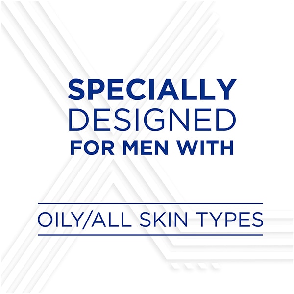 Specially designed for men with oily/all skin types