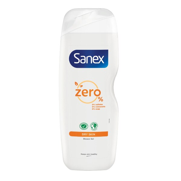 Sanex Zero% Dry Skin Bath & Shower Cream - 750ml