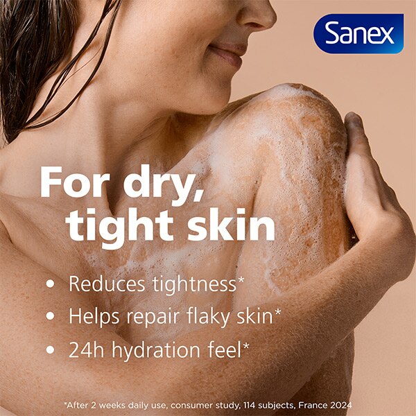 For dry, tight skin