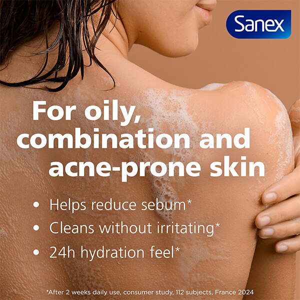 For oily, combination and acne-prone skin